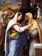 Sebastiano del Piombo La Visitation oil painting